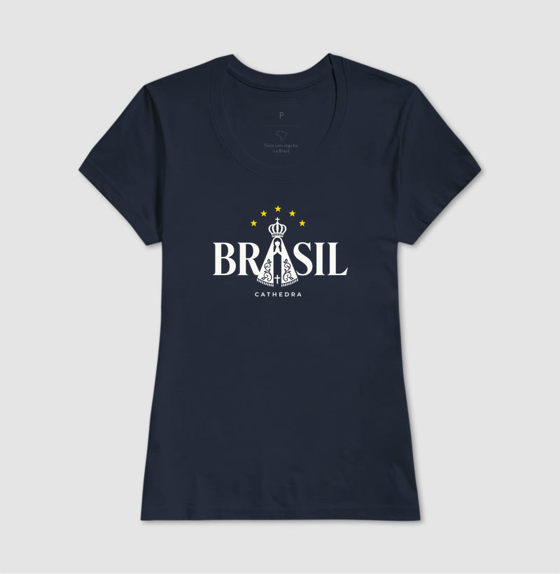 Camiseta Brasil Nossa Senhora Aparecida