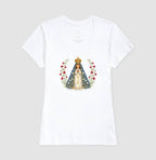 Camiseta Nossa Senhora Aparecida Aquarela