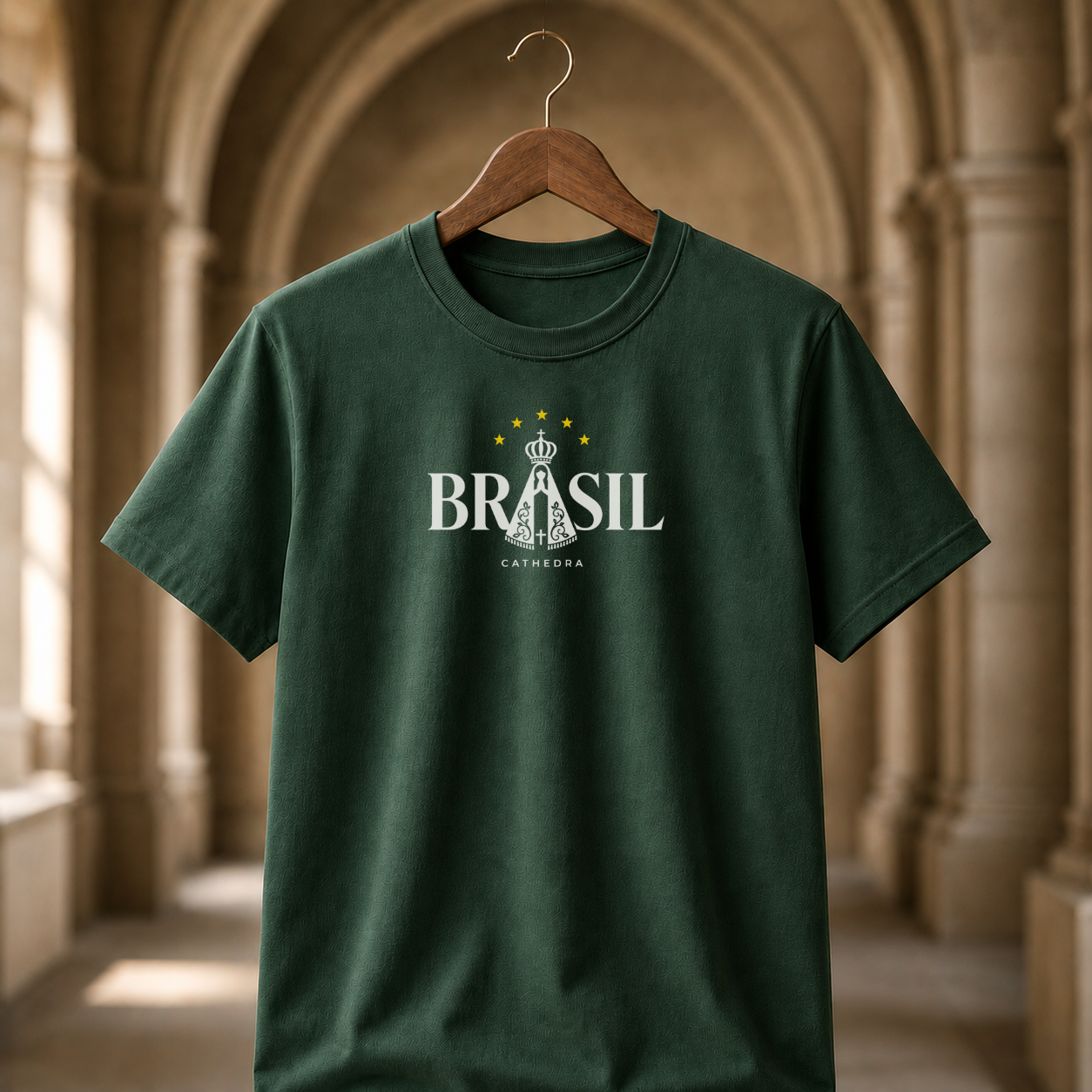 Camiseta Brasil Nossa Senhora Aparecida