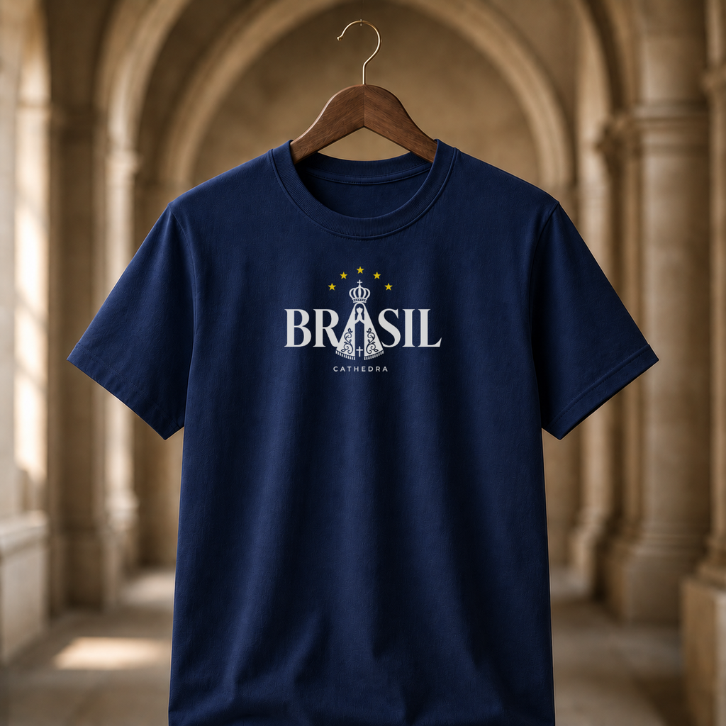 Camiseta Brasil Nossa Senhora Aparecida