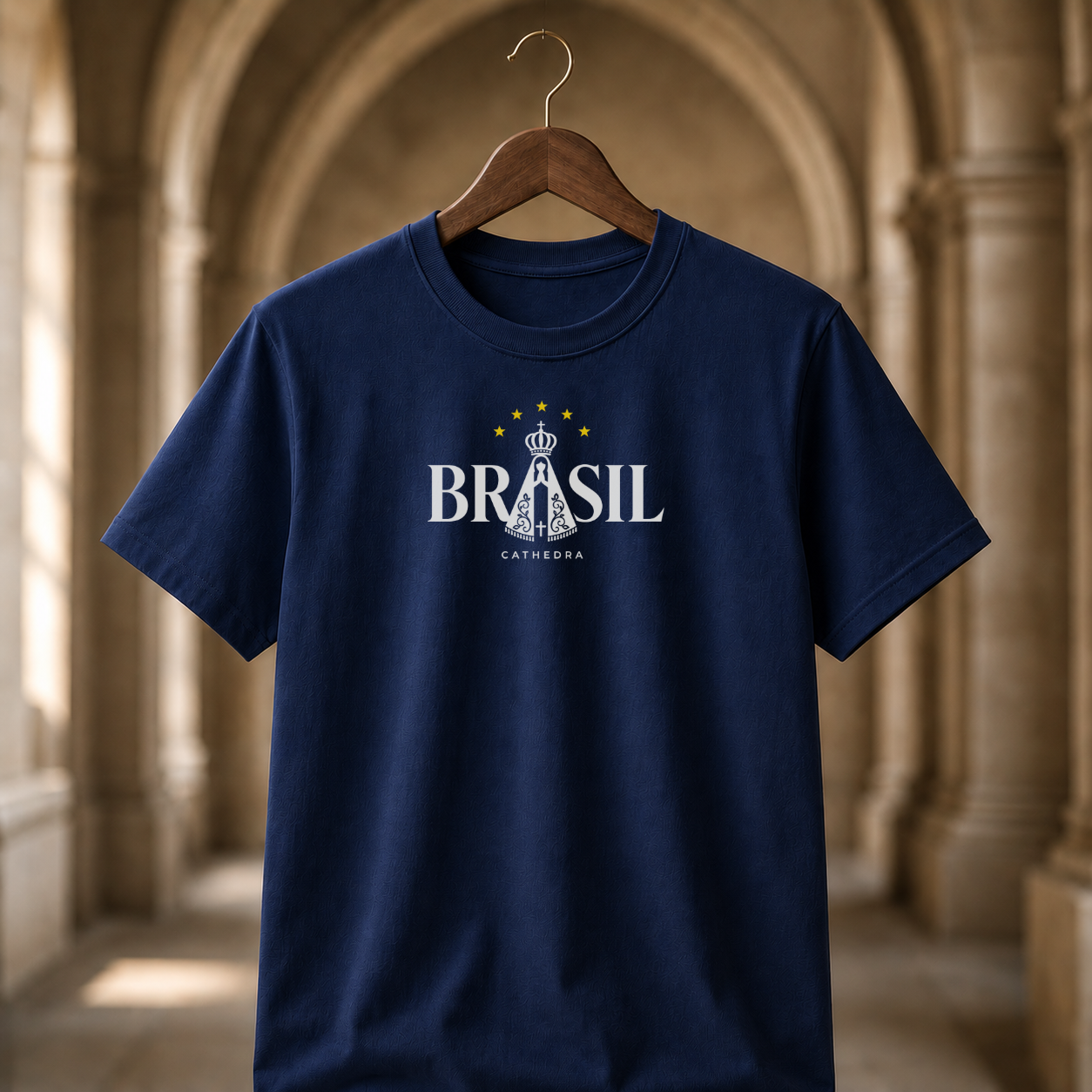 Camiseta Brasil Nossa Senhora Aparecida