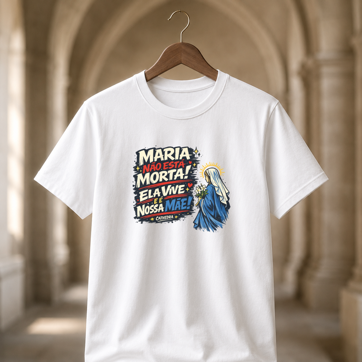Camiseta Maria Não Está Morta