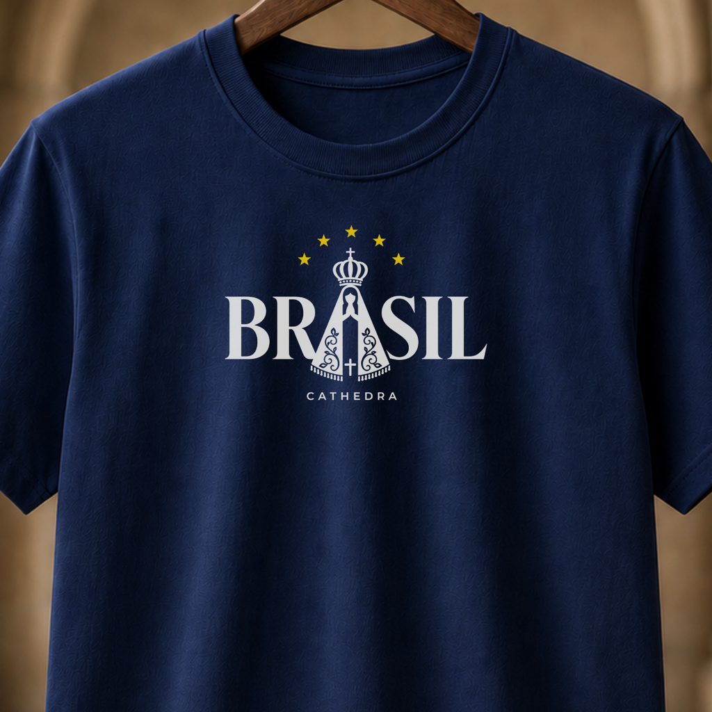 Camiseta Brasil Nossa Senhora Aparecida